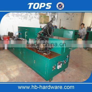 High speed machine to make coil nail