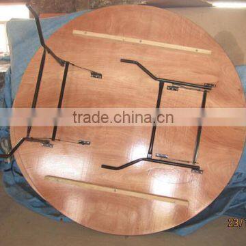 plywood round or rectangle folding tables with steel legs best painting