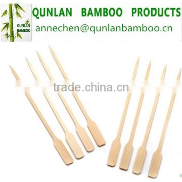 Natural disposable bamboo teppo skewer