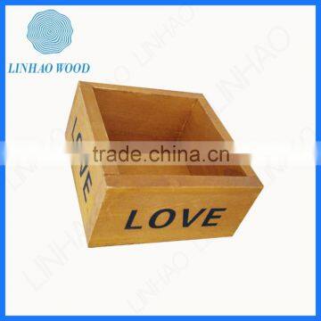 New Design Solid Wood Flower Pot
