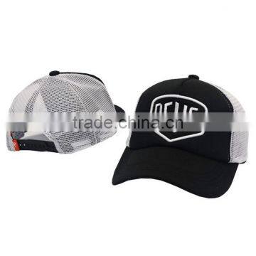 Custom Logo Nylon Mesh And Sponge Fabric Trucker Caps Baseball Hats photo-6