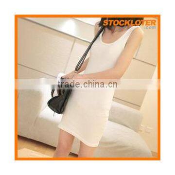 ladies easy white cotton camisole dress stocklot