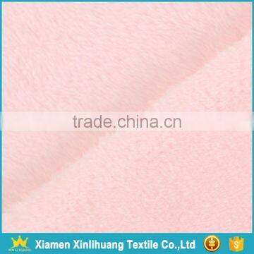 Bulk Wholesale Cheap Knitted Warp 100% Polyester Flannel Fabric photo-2