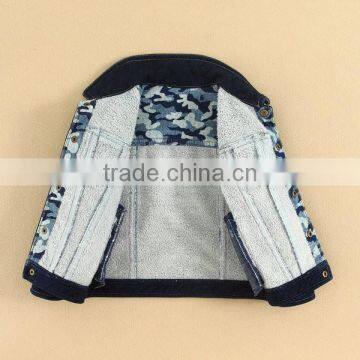 MOM AND BAB FASHIOIN High Quality Import Kids Clothing China, Cowboys Jackets for Winter photo-3