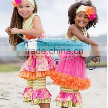 Manufacturer summer girls clothing wholesale baby girl mustard pie clothing sets cheap china wholesale kids clothing