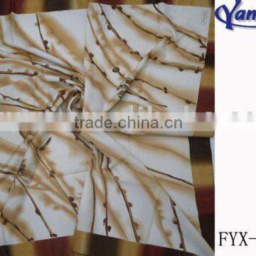 Fashion new polyester satin spring scarf