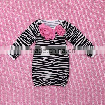 Boutique Wholesale Newborn Baby Romper Cute Infant & Toddler Zabra Gifts Clothing Sets Girls