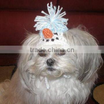 Fashion Winter Christmas Pet Hat Dog Hat With Pompom photo-3