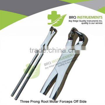 Three Prong Root Molar Forceps Off Side