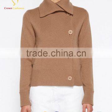 Ladies Short Coat Design Winter Woolen Knitted Coat