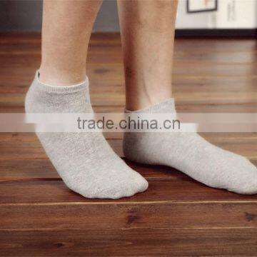 Spring Summer Men Cotton Ankle Socks for Men's Business Casual Solid Colors Short Socks Male Sock Slippers photo-3