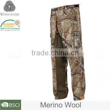 Merino Wool Men's Forest Camo Motorcycle Pants photo-4