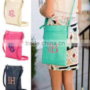 Wholesale Personalized Long Strap Monogrammed Cross Body Bag