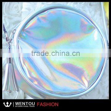Hologram Cross Body Round Ladies Purse photo-2
