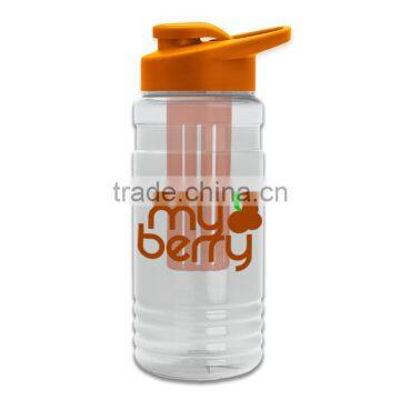 USA Made Tritan 20 Oz. Infuser Bottle With Drink-Thru Lid - BPA-free, Features an Infuser Basket and Comes With Your Logo photo-2