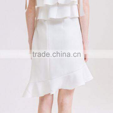 2017 Elegant Fashion Oem High Waist Fomal Women Latest Lady Skirt photo-2