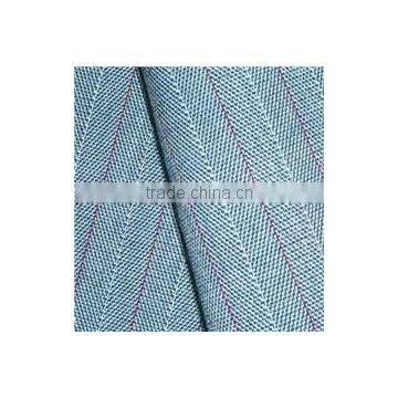 T/C FABRIC POLYESTER/COTTON 65/35%,GREIGE IN TWILL,HERRINGBONE WEAVE,B/WHITE,DYED CHINA MADE photo-4