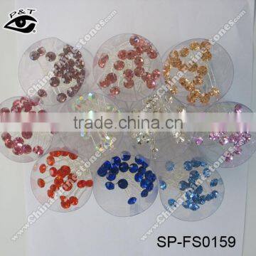 U Shaped Hair Pins Handmade Rhinestone Crystal Hairpins photo-2