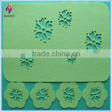Laser Felt Table Placemats Coasters for Hot photo-1