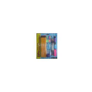 28PCS STATIONERY SET
