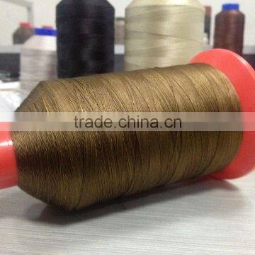 100% Polyester Material and Dyed Pattern sewing thread