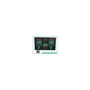 Led Electronic Netball / Basketball Scoreboard , Led Score Board With Timer