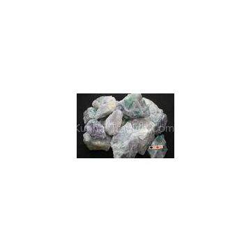 CaF2 60%-90% Ore Mineral Fluorspar Lumps For Aluminium Industry Size 10-80mm