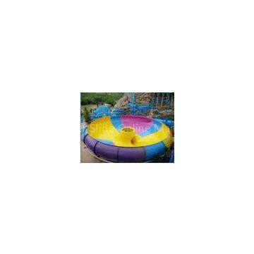 Family Aqua Park Space Bowl Kids Water Slide , Fiberglass Raft Slides