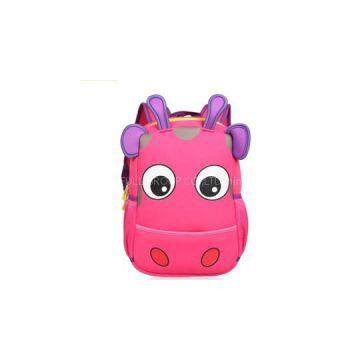3D Kids Animal Backpack, Neoprene Cow Backpack