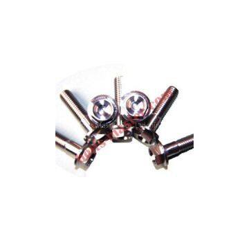 Titanium Hex Flange Head Screws