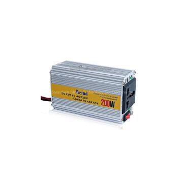 200W Modified Sine Wave DC to AC Car Power Inverter With USB Universal Socket