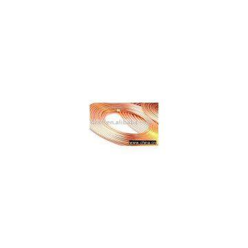 Level wound coil copper tube