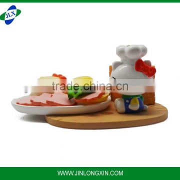 small hello kitty cat food package meal set toy