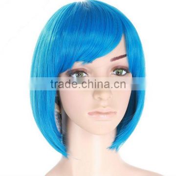 U-Shaped Wig,2014 Synthetic Front Lace Wig,Dubaa Fashion Artificial Hair