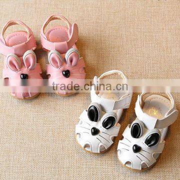 B21405A Baby Cartoon Leather Sandals Cute Baby Toddler Shoes photo-2