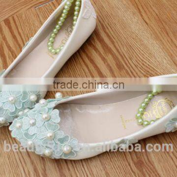 PU flat water diamond flower bridesmaid shoe selection of shoes of high quality studio dress and the women's shoes WS026