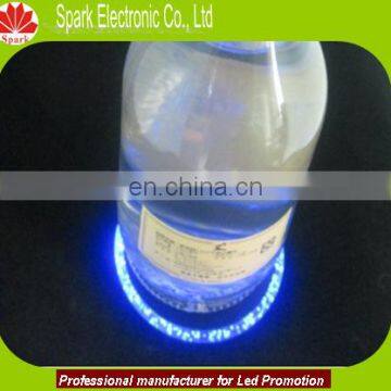 ABS Material Good Qulity Led Bottle Glorifier Coster Battery Coaster photo-2
