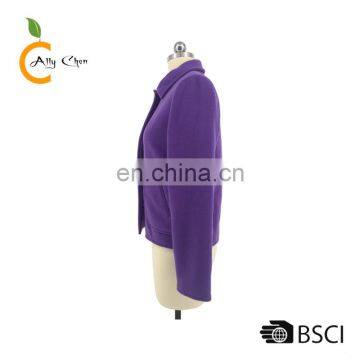 Comfortable breathe free Excellent workmanship wool fashion jacket coat