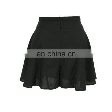Wholesale 2016 European Wild Slim Pleated Shorts Skirt For Female photo-2