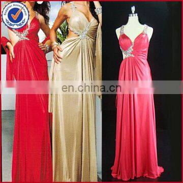 RED fashion luxurious prom dress evening dress