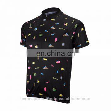 printed cycling shirts - custom bicycle jersey/sublimation cycling shirt