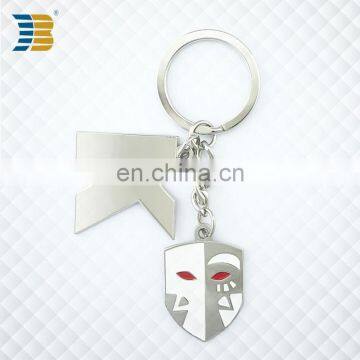 High Quality Custom Metal Keychain With Letter and Badge photo-4