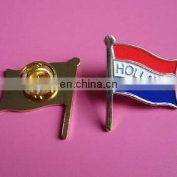 Holland national flag lapel pin