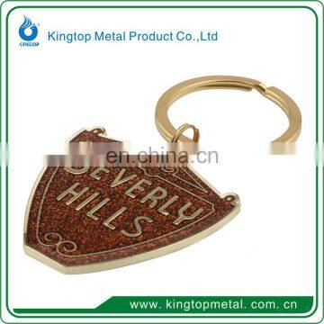 Customized Metal Rhinestone Letter m Keychain photo-4