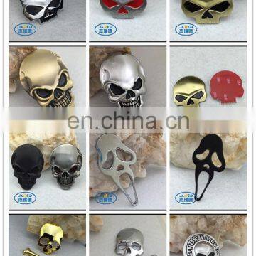 Car Emblem Skull Badges With Varnishing photo-2
