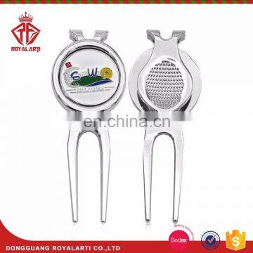 High Quality Outdoor Custom Golfer Divot Tool with Ball Marker