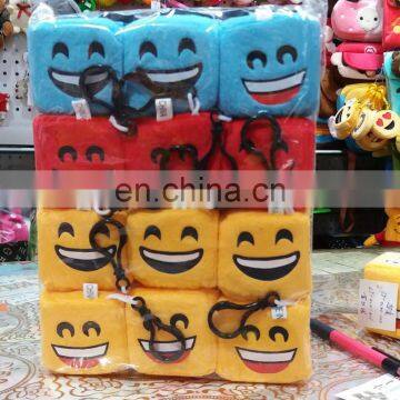 6cm Plush Emoji Dice Keychain photo-5