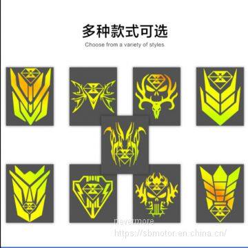 Spirit Beast Motorcycle Modified Waterproof Ornament Decals Electroplated Sticker L1 photo-4