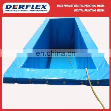 Fish Pond Flexible PVC Coated Tarpaulin Fabric Material photo-3