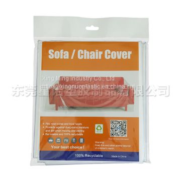 LDPE Moving And Storage Sofa Bag Plastic Chair Cover